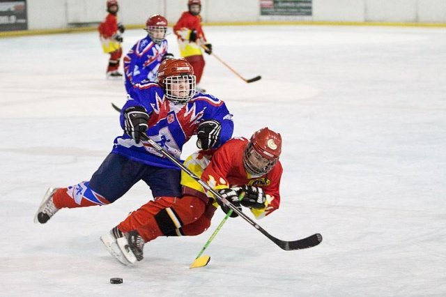 Photo hockey reportage Asnières vs Orléans : Photos U11