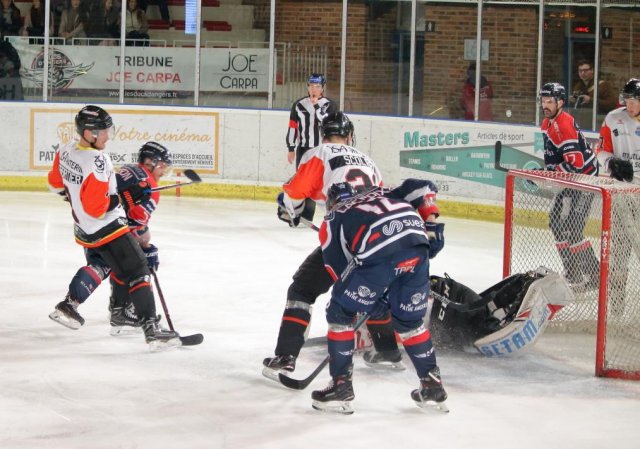 Photo hockey match Angers  - Nice le 08/01/2019