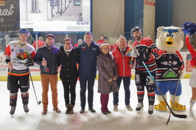 Photo hockey match Angers  - Nice le 08/01/2019
