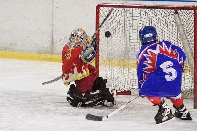 Photo hockey reportage Asnières vs Orléans : Photos U11