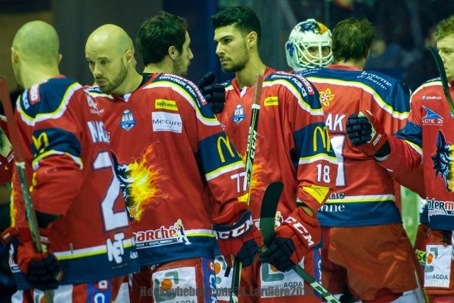 Photo hockey match Grenoble  - Angers  le 11/01/2019