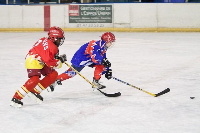 Photo hockey reportage Asnières vs Orléans : Photos U11