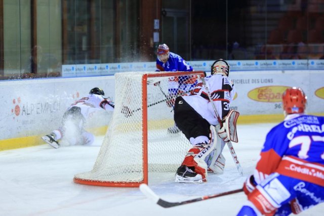 Photo hockey match Lyon - Amiens  le 11/01/2019