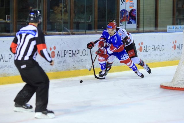 Photo hockey match Lyon - Amiens  le 11/01/2019