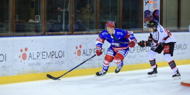 Photo hockey match Lyon - Amiens  le 11/01/2019