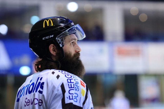 Photo hockey match Lyon - Amiens  le 11/01/2019