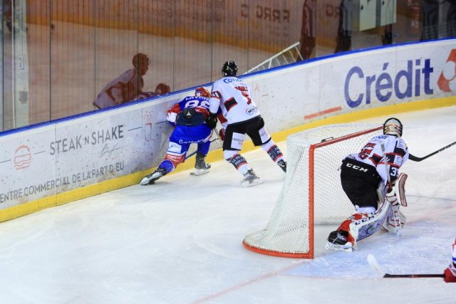 Photo hockey match Lyon - Amiens  le 11/01/2019