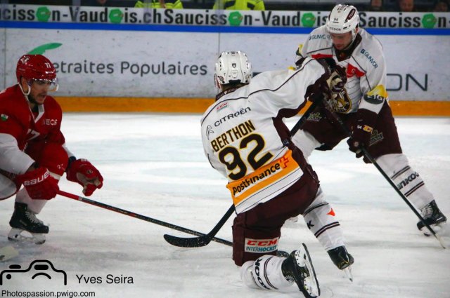 Photo hockey match Lausanne - Genève le 12/01/2019