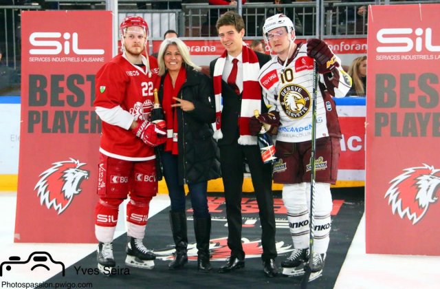 Photo hockey match Lausanne - Genève le 12/01/2019