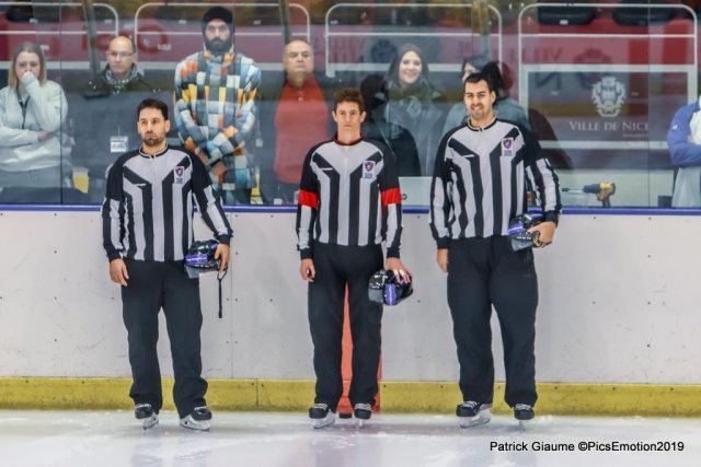 Photo hockey match Nice - Rouen le 11/01/2019
