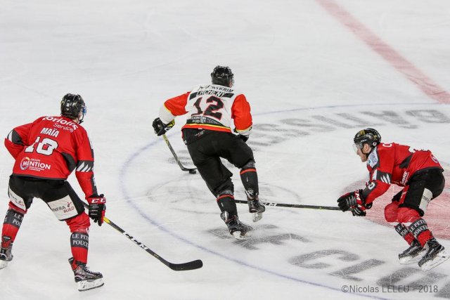 Photo hockey match Amiens  - Nice le 13/01/2019