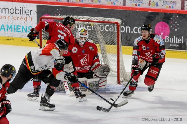 Photo hockey match Amiens  - Nice le 13/01/2019