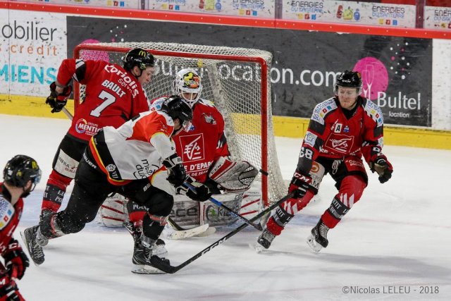 Photo hockey match Amiens  - Nice le 13/01/2019