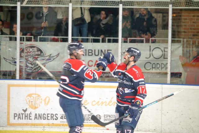 Photo hockey match Angers  - Grenoble  le 15/01/2019