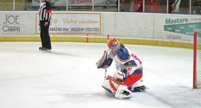 Photo hockey match Angers  - Grenoble  le 15/01/2019