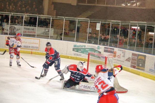 Photo hockey match Angers  - Grenoble  le 15/01/2019