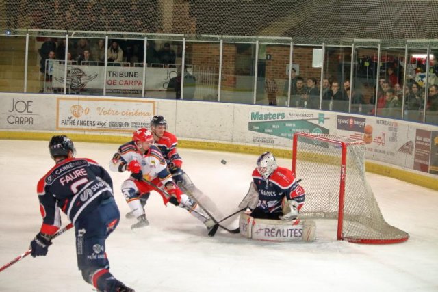 Photo hockey match Angers  - Grenoble  le 15/01/2019
