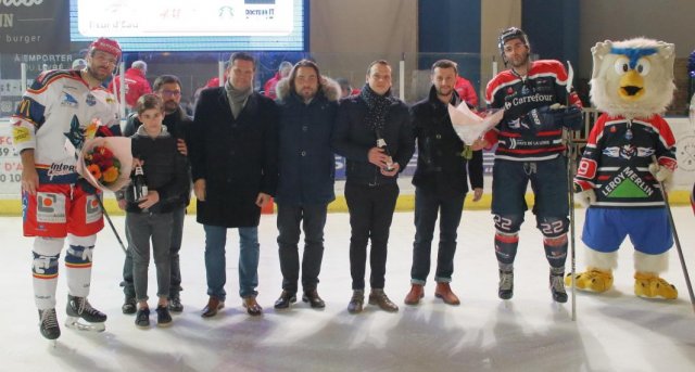 Photo hockey match Angers  - Grenoble  le 15/01/2019