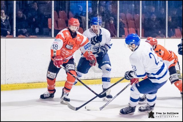 Photo hockey match Amnéville - Paris (FV) le 12/01/2019