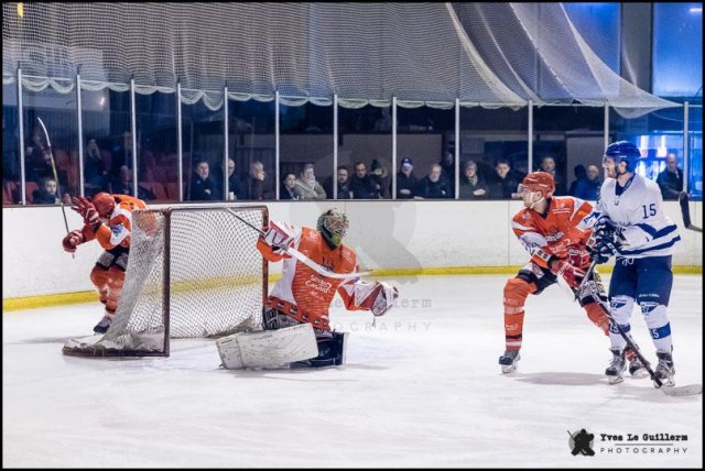 Photo hockey match Amnéville - Paris (FV) le 12/01/2019