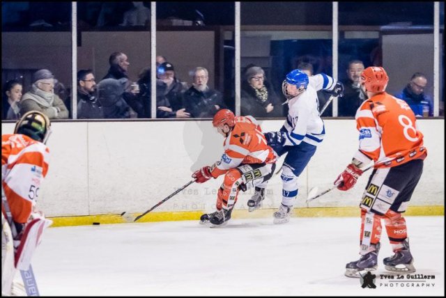 Photo hockey match Amnéville - Paris (FV) le 12/01/2019
