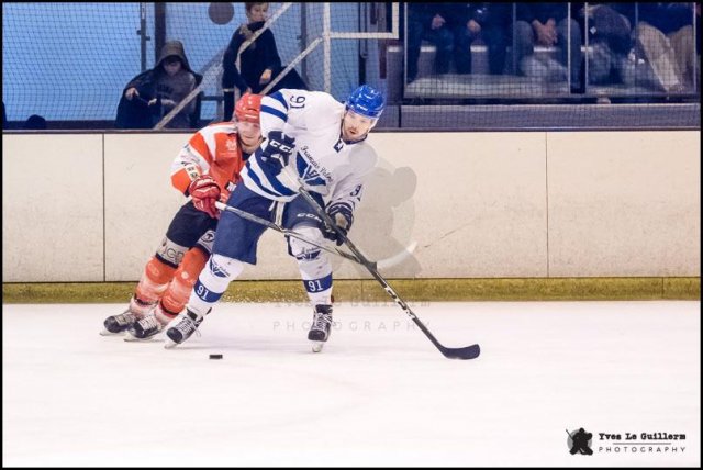 Photo hockey match Amnéville - Paris (FV) le 12/01/2019