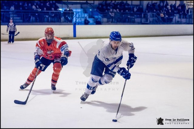 Photo hockey match Amnéville - Paris (FV) le 12/01/2019