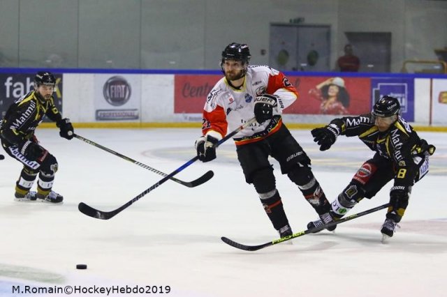Photo hockey match Rouen - Nice le 15/01/2019