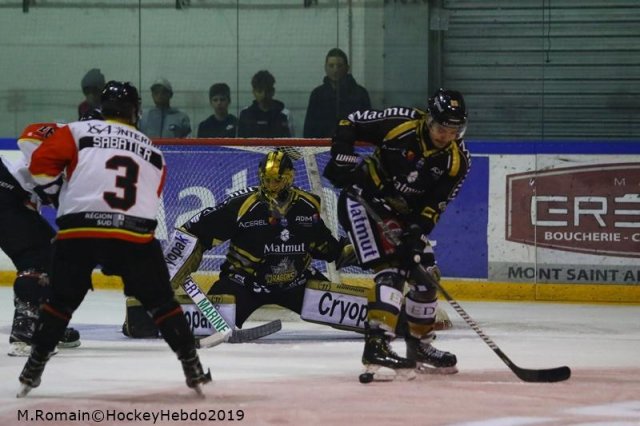 Photo hockey match Rouen - Nice le 15/01/2019