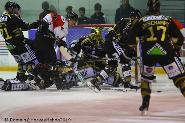 Photo hockey match Rouen - Nice le 15/01/2019