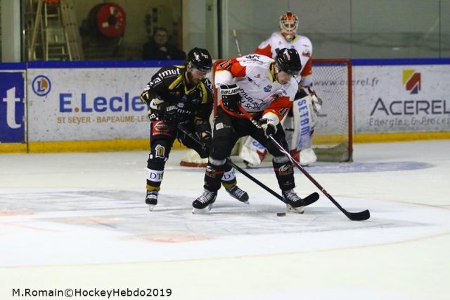 Photo hockey match Rouen - Nice le 15/01/2019