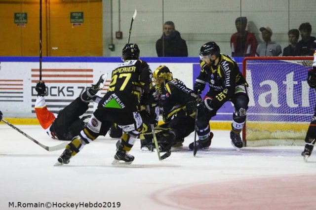 Photo hockey match Rouen - Nice le 15/01/2019