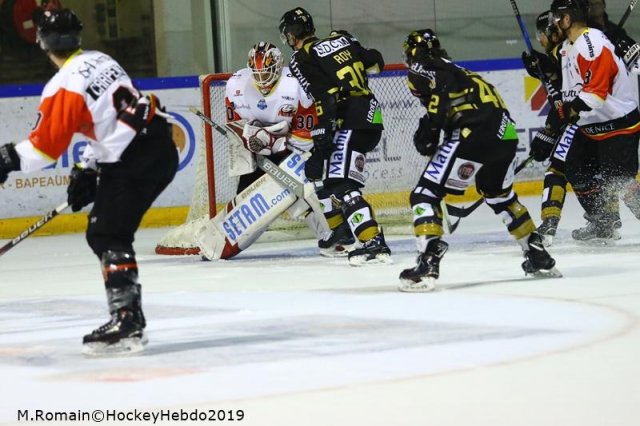 Photo hockey match Rouen - Nice le 15/01/2019