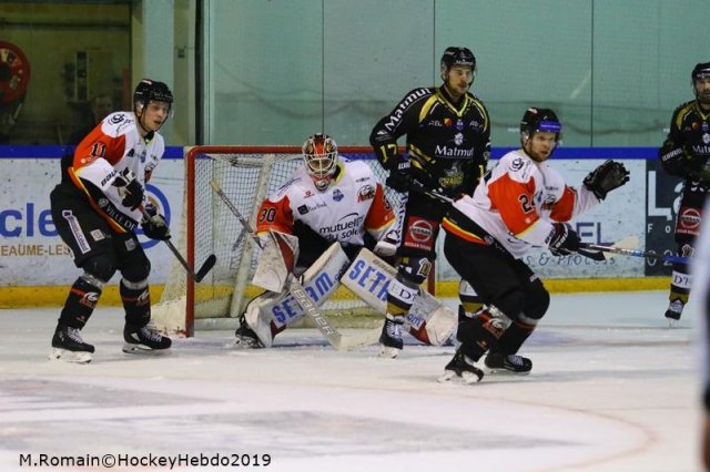 Photo hockey match Rouen - Nice le 15/01/2019