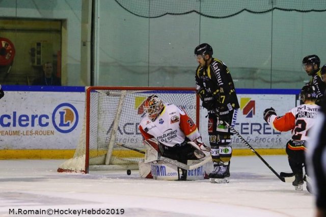 Photo hockey match Rouen - Nice le 15/01/2019