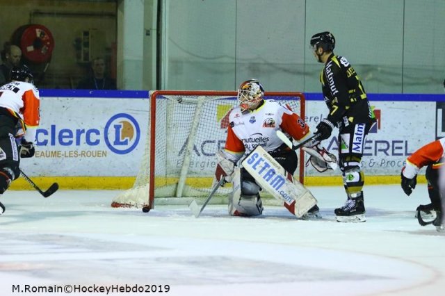 Photo hockey match Rouen - Nice le 15/01/2019