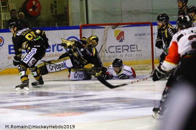 Photo hockey match Rouen - Nice le 15/01/2019