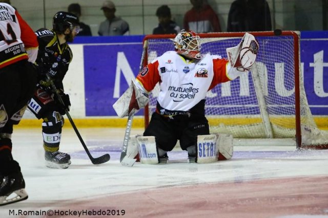 Photo hockey match Rouen - Nice le 15/01/2019
