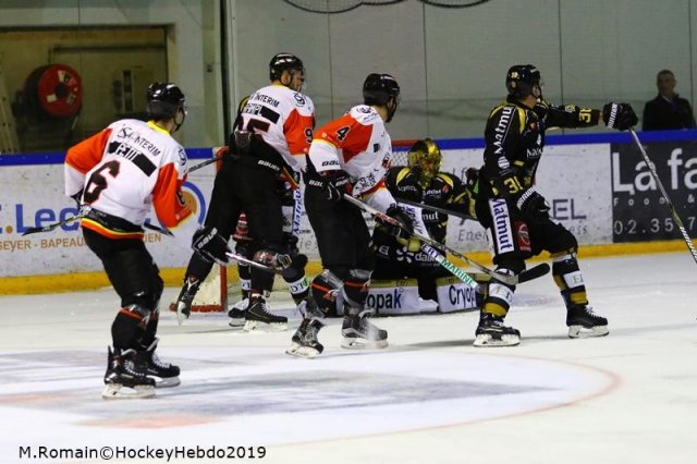 Photo hockey match Rouen - Nice le 15/01/2019