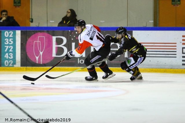 Photo hockey match Rouen - Nice le 15/01/2019