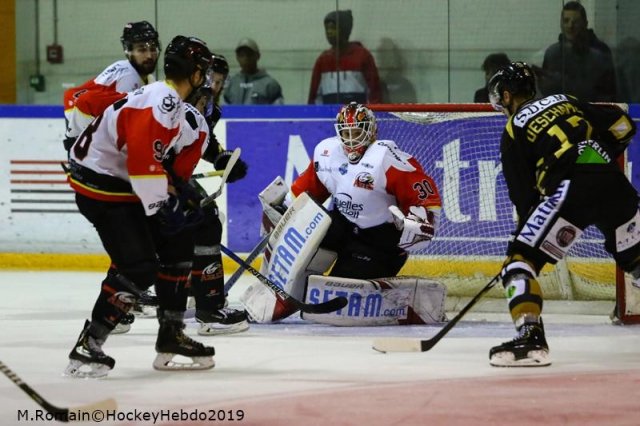 Photo hockey match Rouen - Nice le 15/01/2019