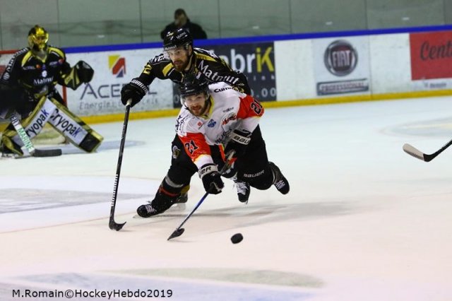 Photo hockey match Rouen - Nice le 15/01/2019