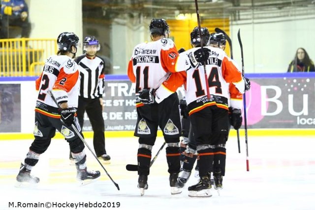 Photo hockey match Rouen - Nice le 15/01/2019