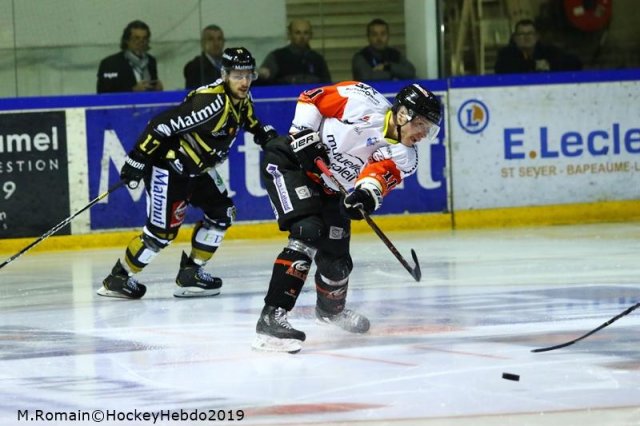 Photo hockey match Rouen - Nice le 15/01/2019