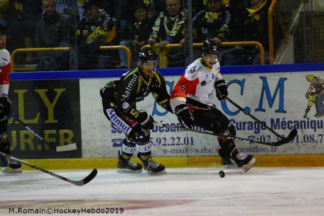 Photo hockey match Rouen - Nice le 15/01/2019