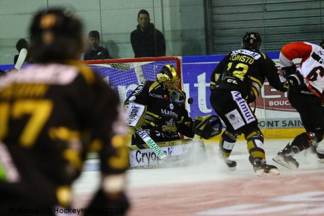 Photo hockey match Rouen - Nice le 15/01/2019