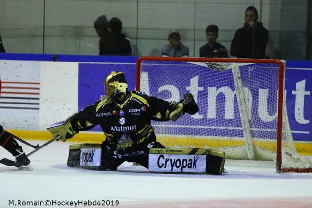 Photo hockey match Rouen - Nice le 15/01/2019
