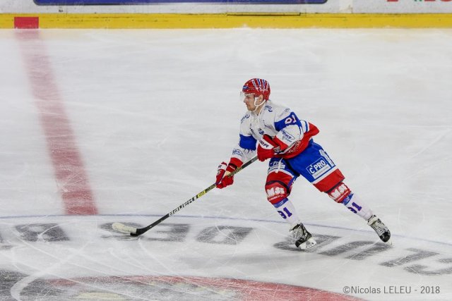 Photo hockey match Amiens  - Lyon le 15/01/2019