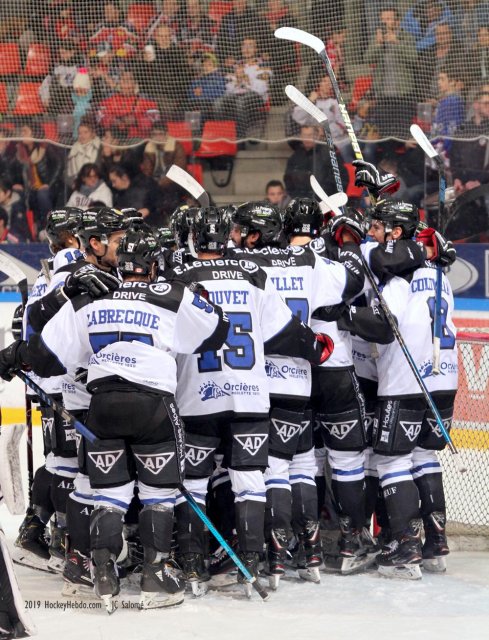 Photo hockey match Grenoble  - Gap  le 18/01/2019
