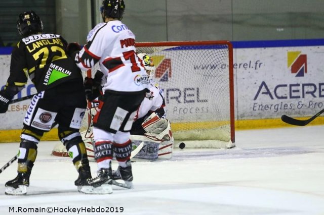 Photo hockey match Rouen - Amiens  le 18/01/2019